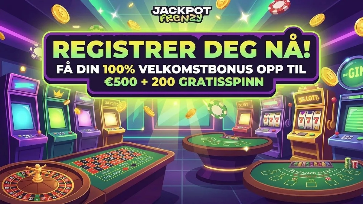Registrer deg med bonus